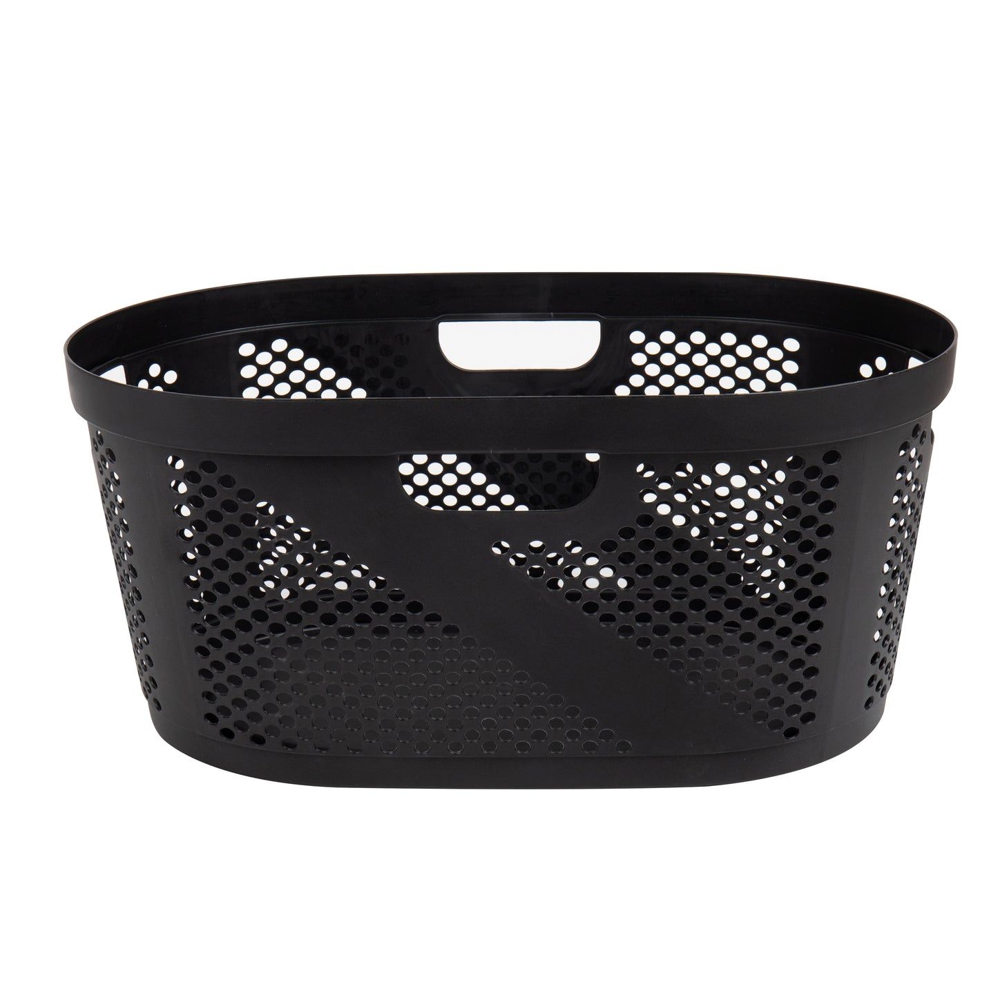 Mind Reader 40L Laundry Basket, Clothes Hamper, Ventilated, Plastic, 23"L x 14.5"W x 10.5"H