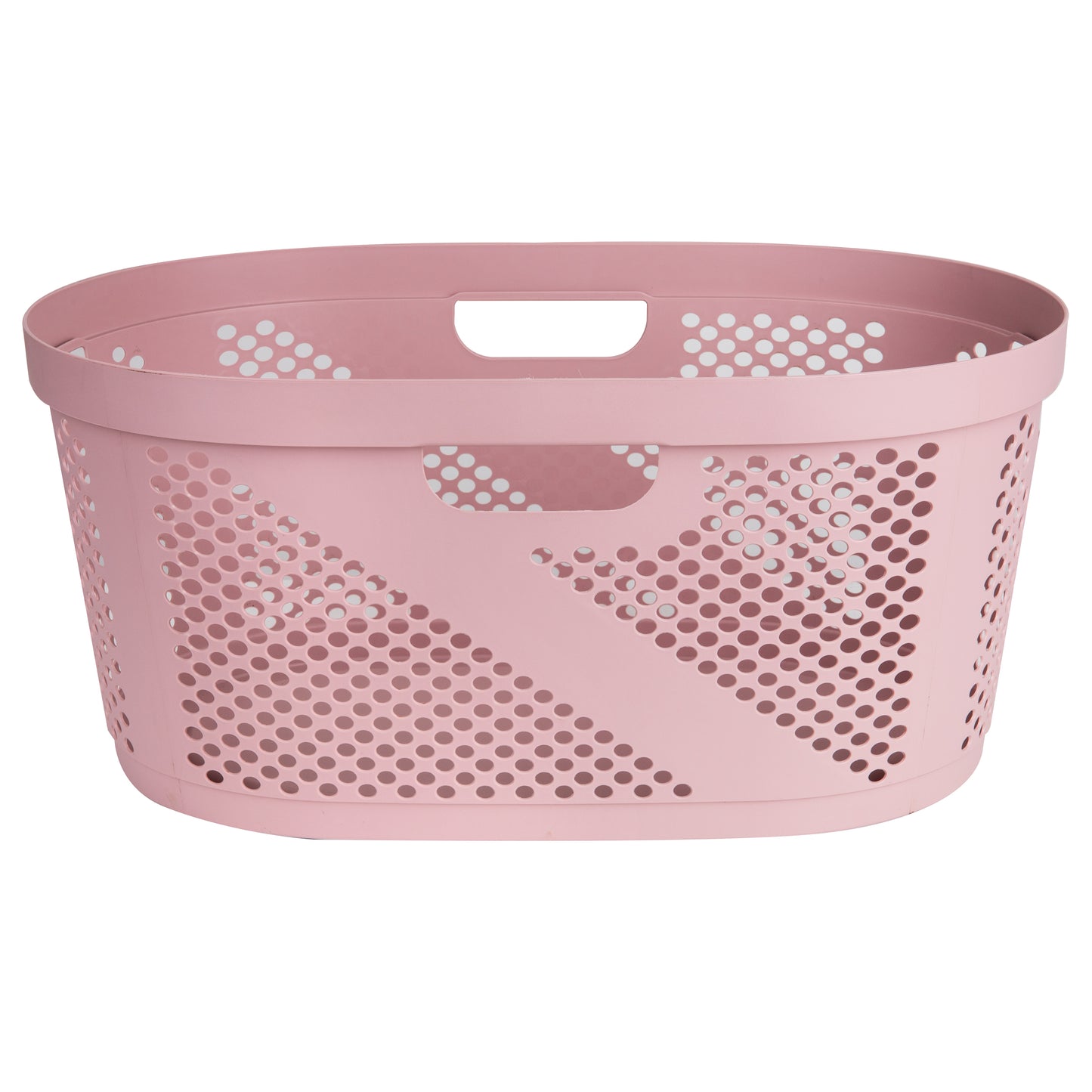 Mind Reader 40L Laundry Basket, Clothes Hamper, Ventilated, Plastic, 23"L x 14.5"W x 10.5"H
