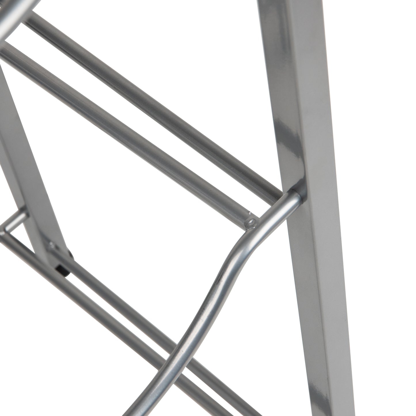 Mind Reader Water Jug Stand, Holds three or five 5 Gallon Jugs, Water Cooler, Rack, Metal, 13.5"L x 13.5"W, Silver