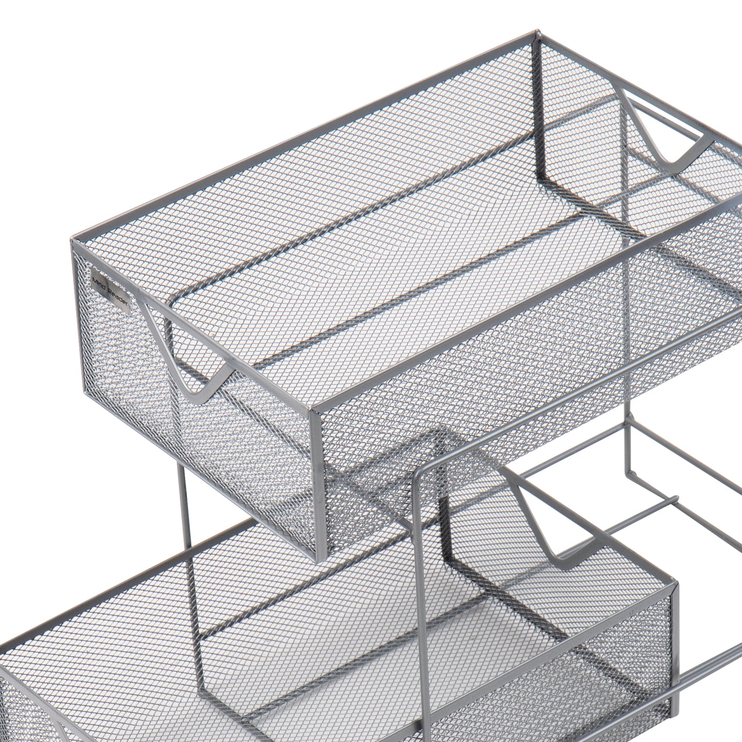 Mind Reader Network Collection, Storage Basket, Kitchen, Desk, Makeup Organizer, Metal Mesh