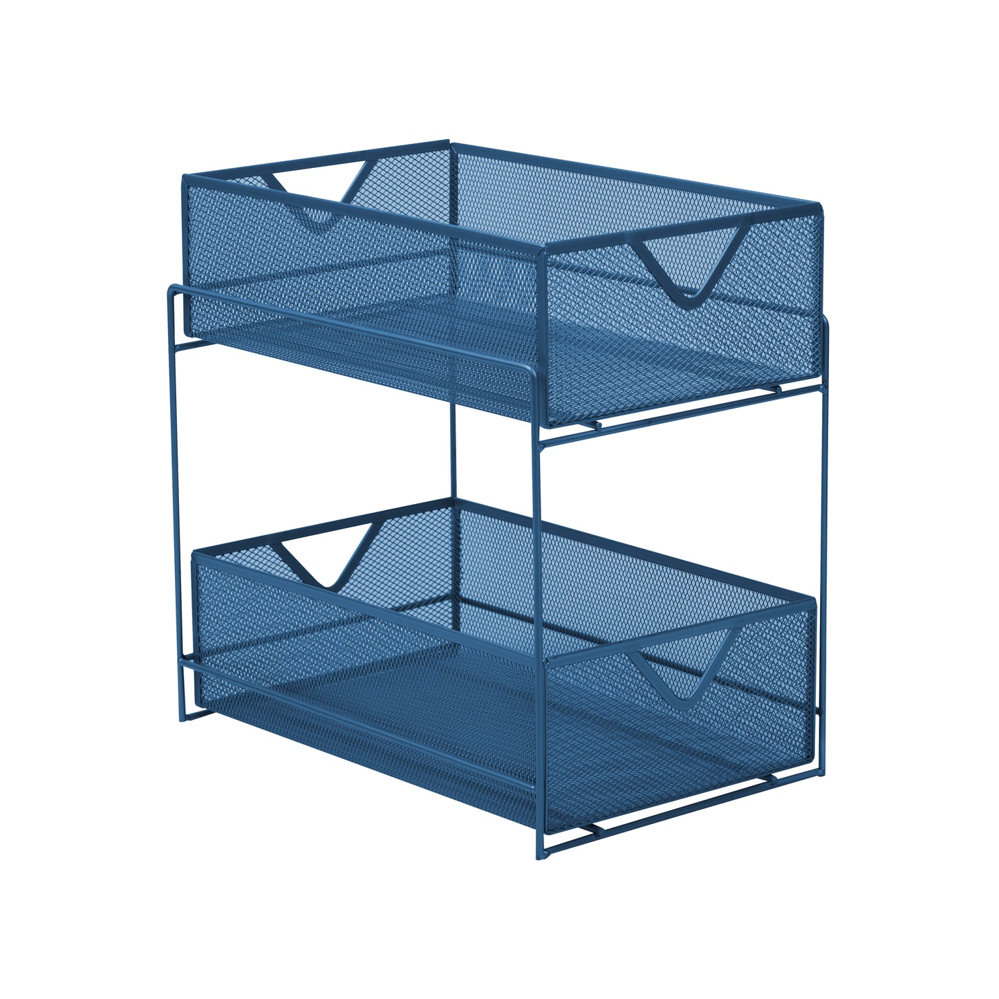 Mind Reader Network Collection, Storage Basket, Kitchen, Desk, Makeup Organizer, Metal Mesh