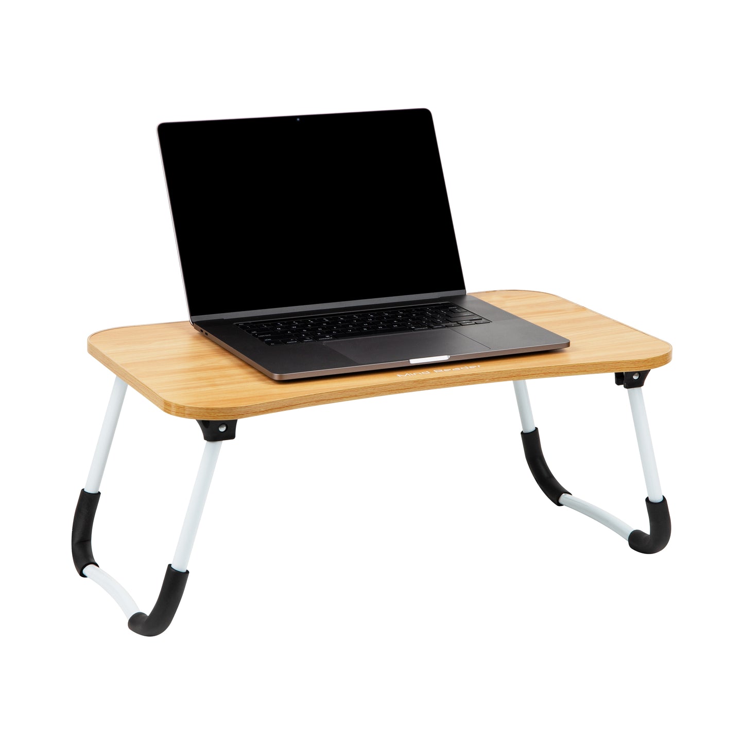 Mind Reader Lap Desk Laptop Stand, Bed Tray, Folding Legs, Couch Table, Portable, MDF, Metal, 23.25"L x 13.75"W x 10.5"H