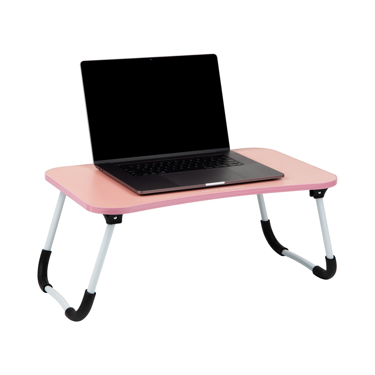 Mind Reader Lap Desk Laptop Stand, Bed Tray, Folding Legs, Couch Table, Portable, MDF, Metal, 23.25"L x 13.75"W x 10.5"H