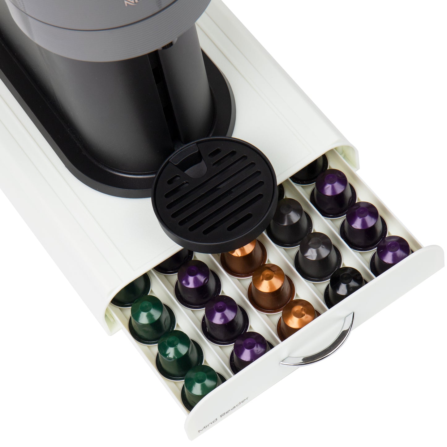 Mind Reader Nespresso Compatible Capsule Drawer, Countertop Organizer, Coffee Pod Holder, Storage