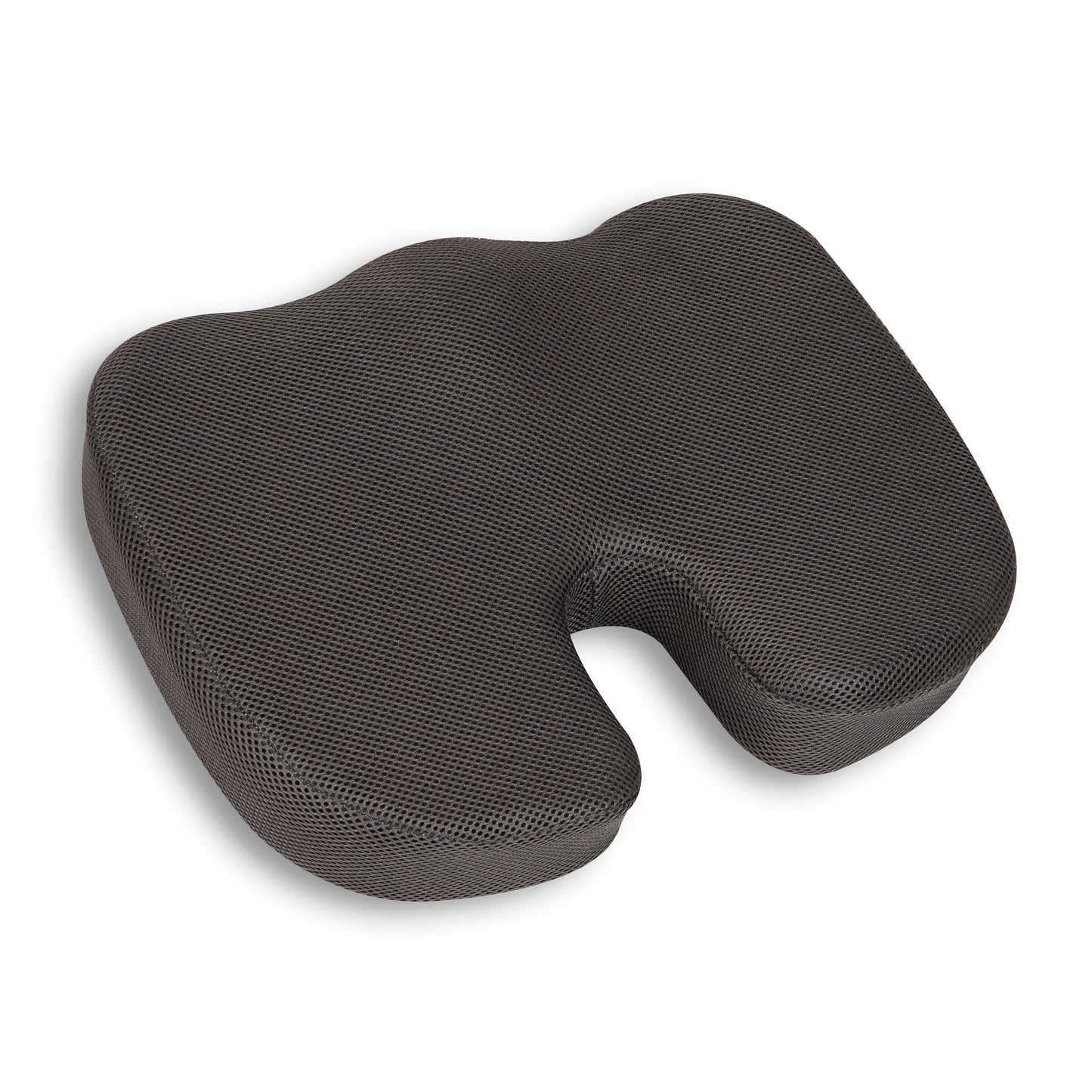 Mind Reader Memory Foam Seat Cushion with Air-Cloud Technology, Ergonomic Pressure Relief for Office Chair, Car, or Wheelchair, Sciatica, Coccyx, Tailbone & Hip Pain Support, Office, Memory Foam, 18"L x 13.5"W x 2.75"H