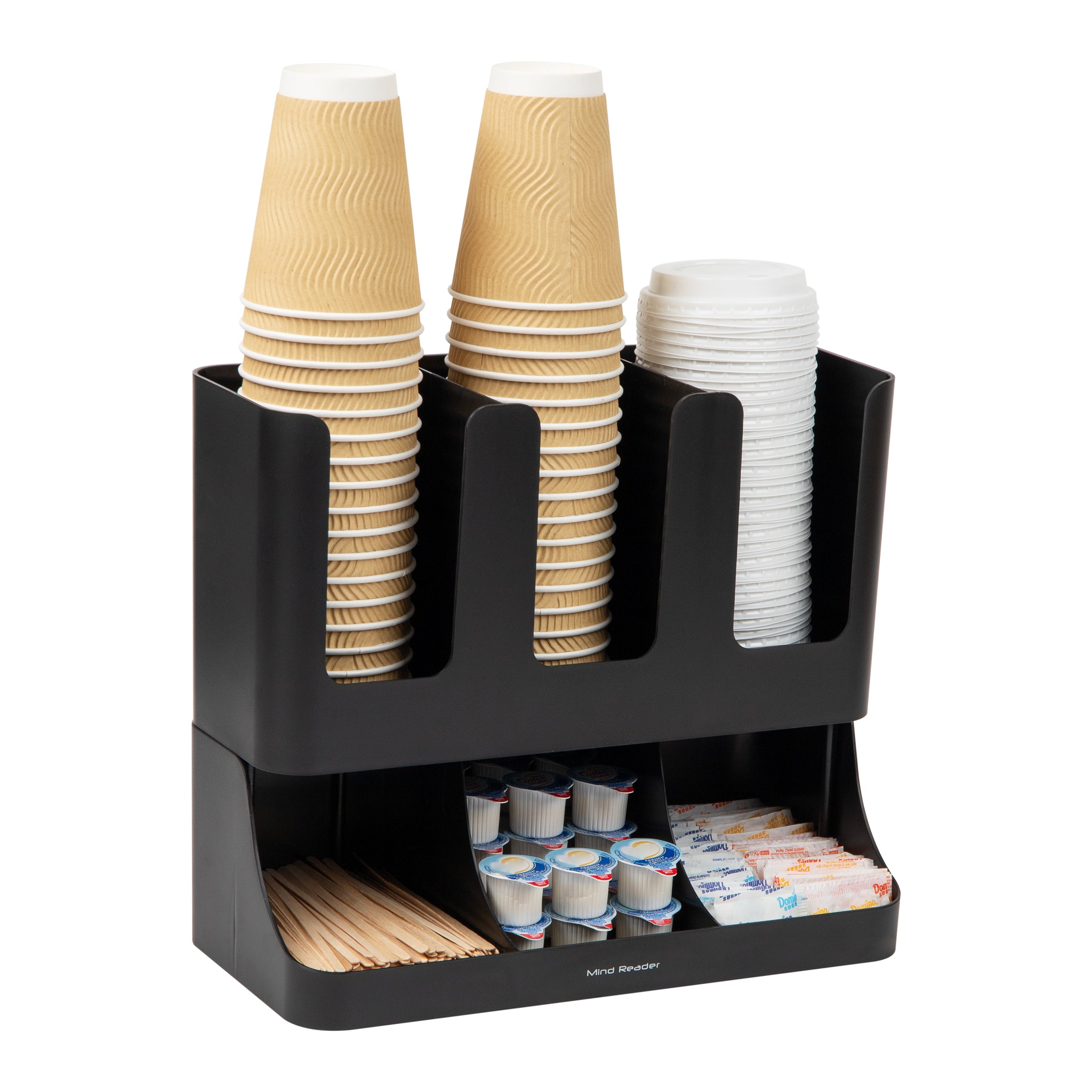 Mind Reader Cup and Condiment Station, Countertop Organizer, Coffee Ba –  Mindreaderstore