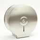 Mind Reader Toilet Paper Dispenser, Wall Mount, Lock with Keys, Restroom, Stainless Steel, 10"L x 10.25"W x 4.5"H, Silver