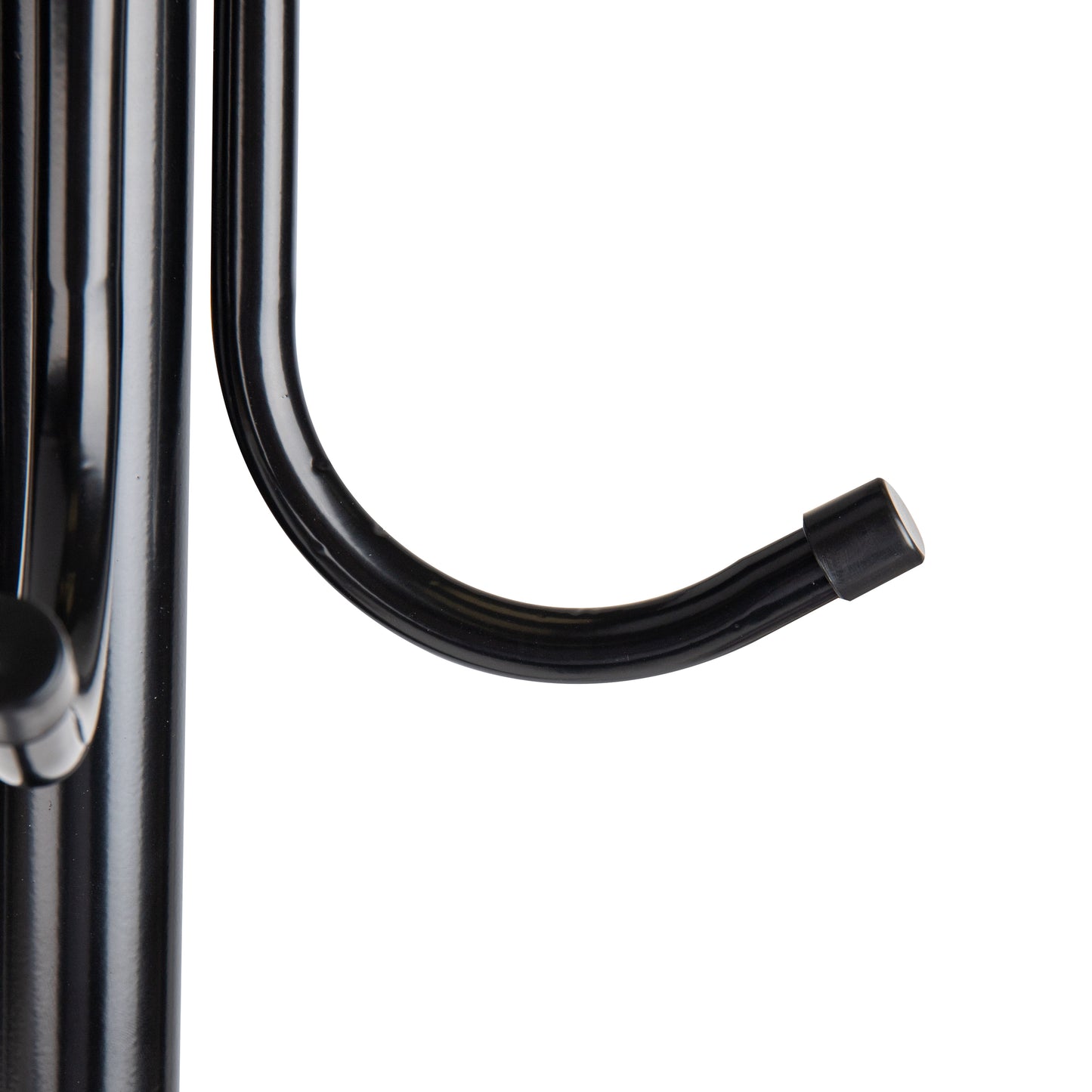 Mind Reader Freestanding Coat Rack, Multi-Hook Organizer for Office or Entryway, Metal