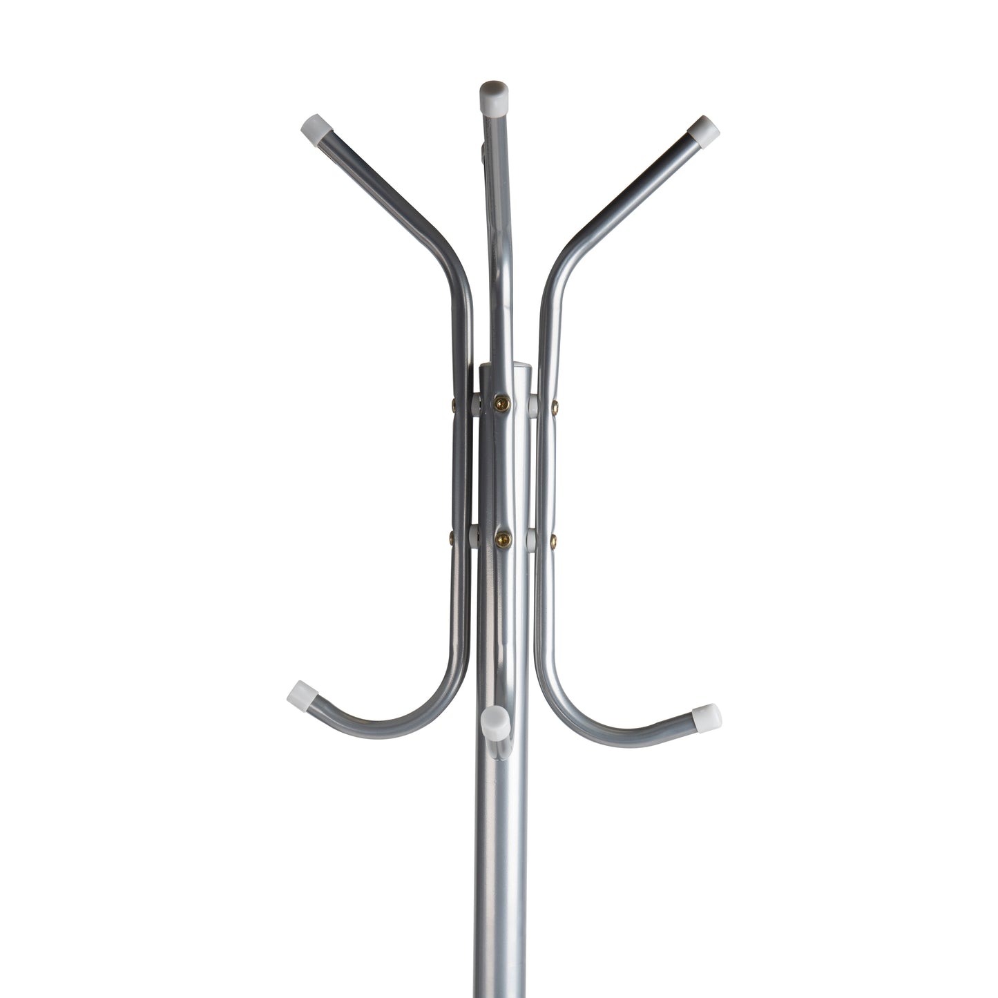 Mind Reader Freestanding Coat Rack, Multi-Hook Organizer for Office or Entryway, Metal