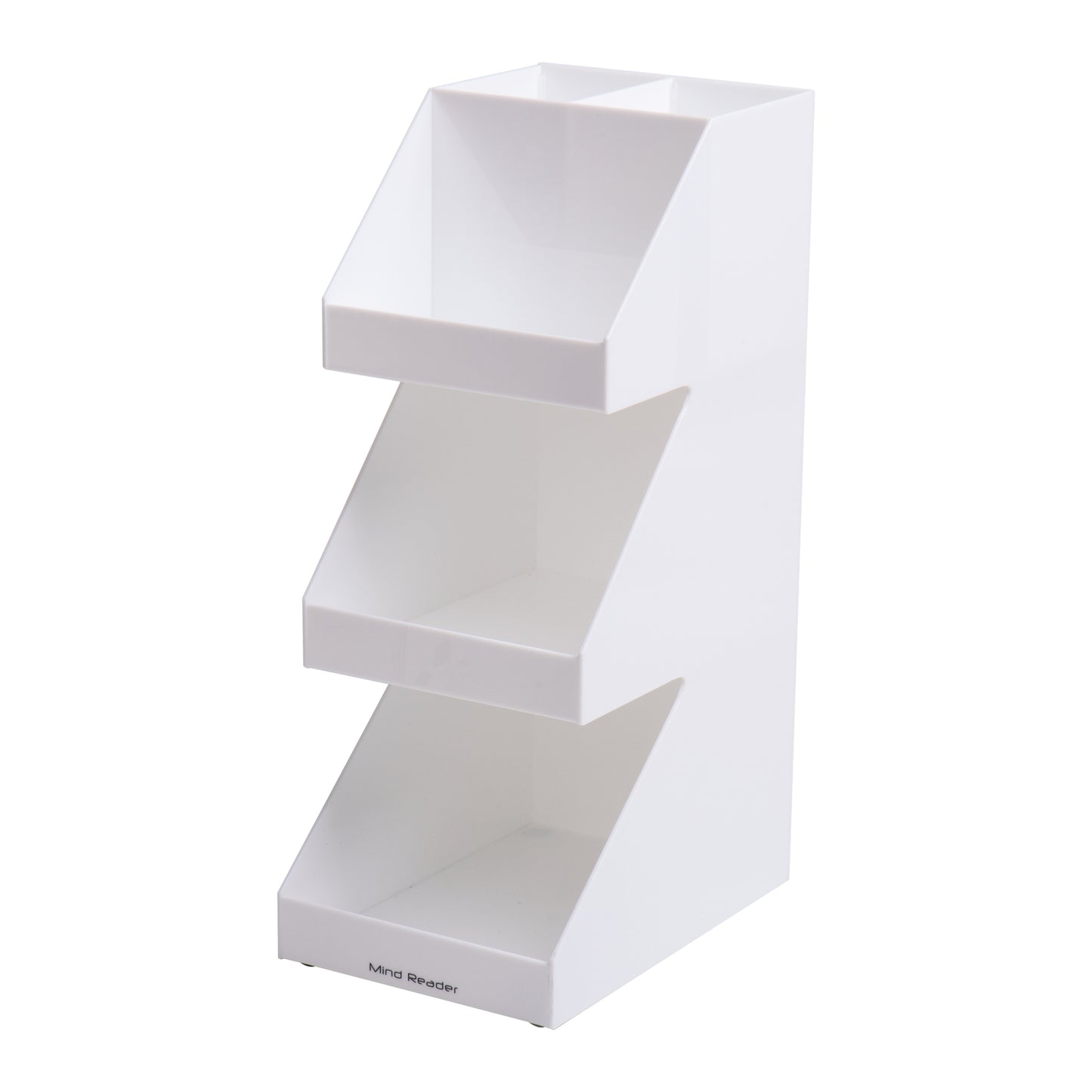Mind Reader Coffee, Tea and Condiment Station, Countertop Organizer, Coffee Bar, Kitchen, 6"L x 9"W x 16"H