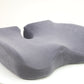 Mind Reader Office Chair Cushion, Ergonomic, Orthopedic, Portable, Car Seat, Memory Foam, 18.25"L x 15.5"W x 4"H, Gray
