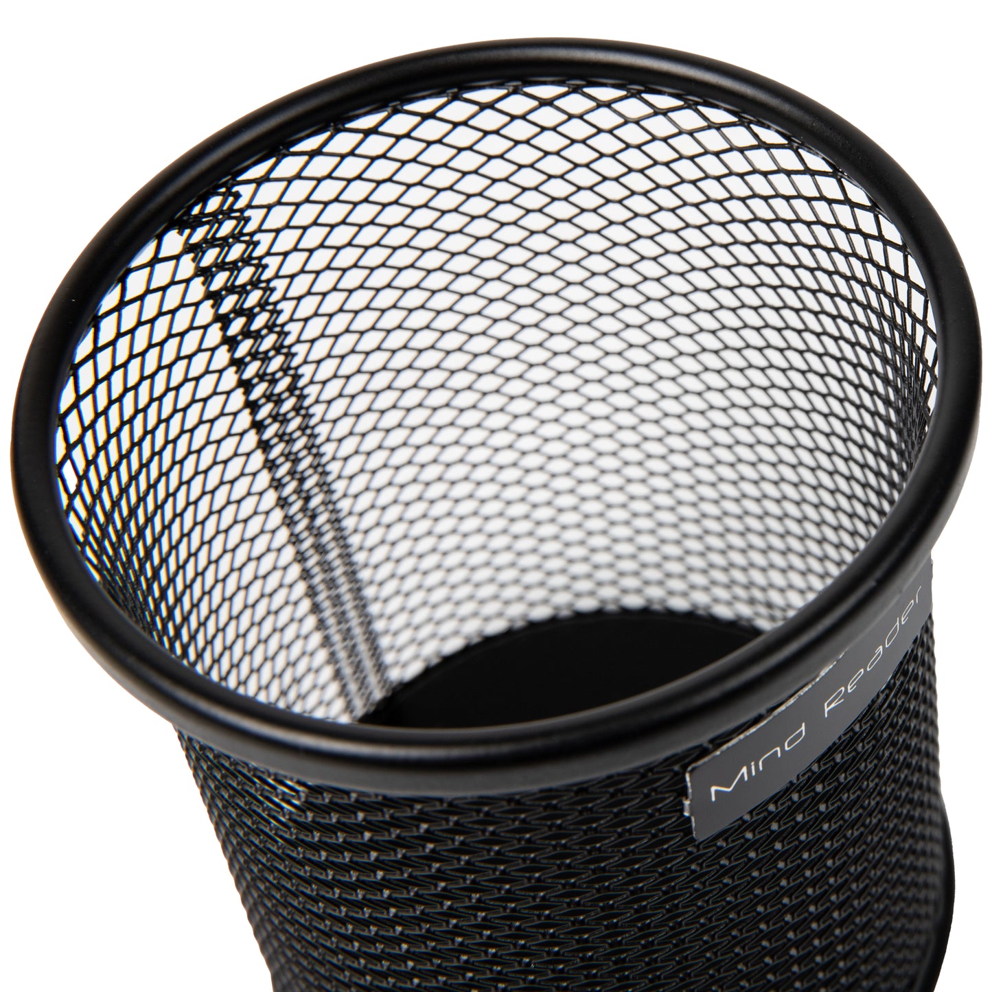 Mind Reader Pen and Accessories Holder, Desktop Organizer, Office, Metal Mesh, 3.5"L x 3.5"W x 3.75"H, Set of 3
