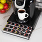 Mind Reader Single Serve Coffee Pod Drawer, 36 Pod Capacity, Countertop Organizer, Breakroom, 12.75"L x 13"W x 3"H, Black