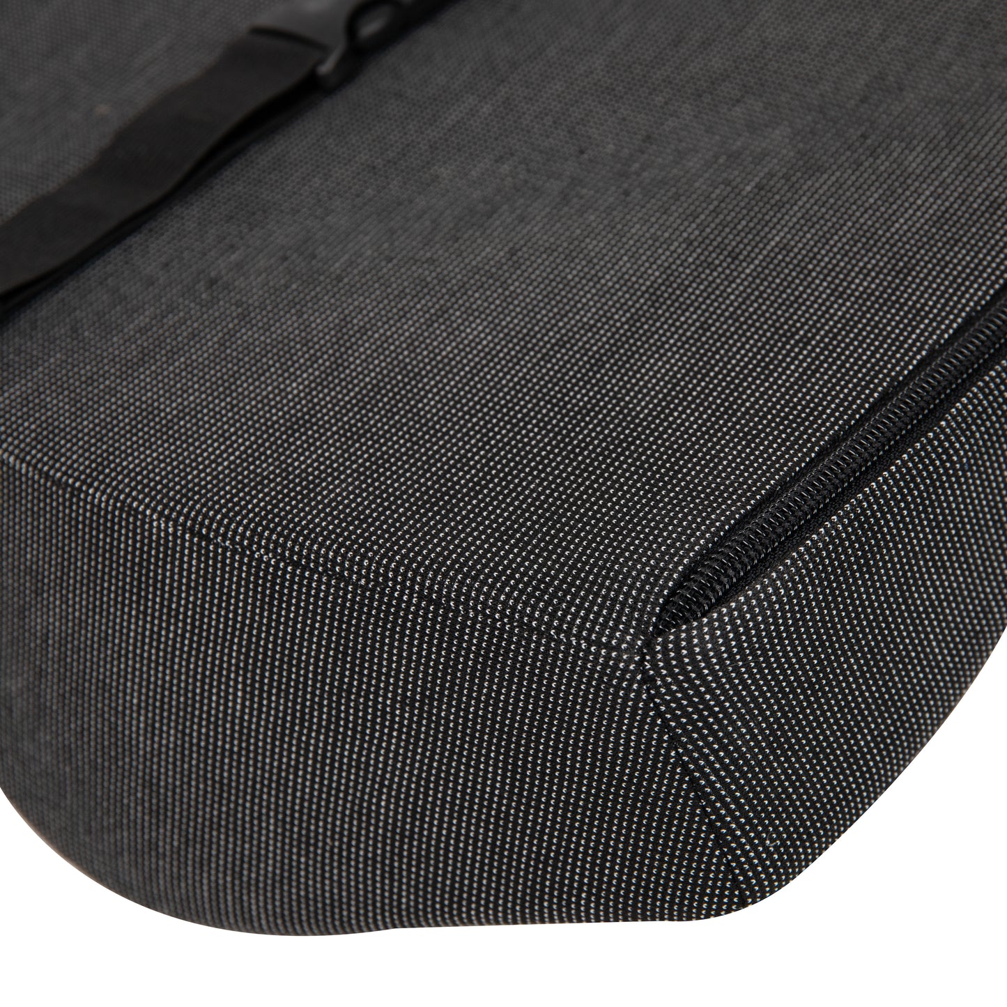 Mind Reader Lumbar Support Cushion for Office Chair and Car Seat, Memory Foam and Cooling Gel Core, Back Pain Relief, Improves Posture, 15.5"L x 3.75"W x 14"H, Black