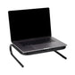 Mind Reader Monitor Stand, Ventilated Laptop Riser, Desktop Organizer, Metal, 14.5"L x 11.25"W x 4.25"H