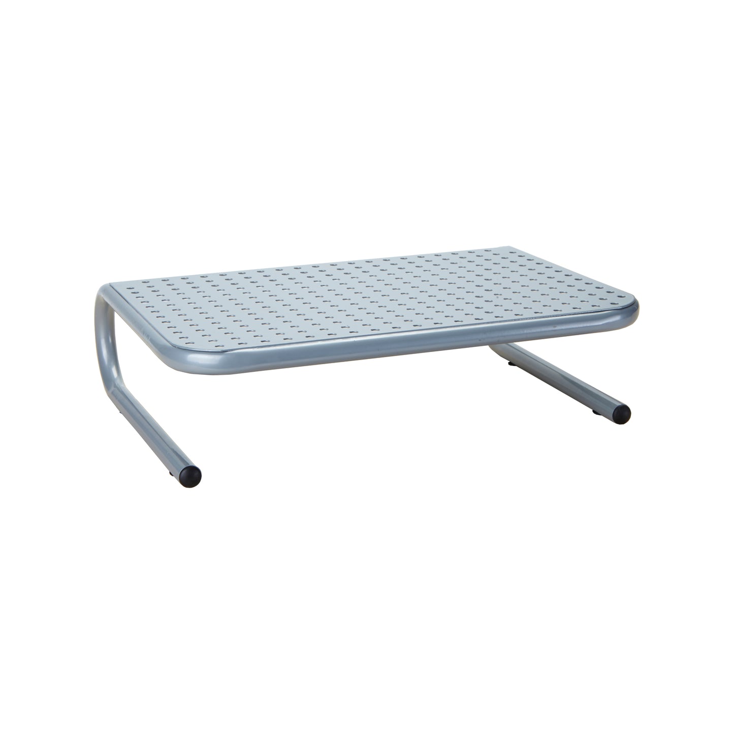 Mind Reader Monitor Stand, Ventilated Laptop Riser, Desktop Organizer, Metal, 14.5"L x 11.25"W x 4.25"H