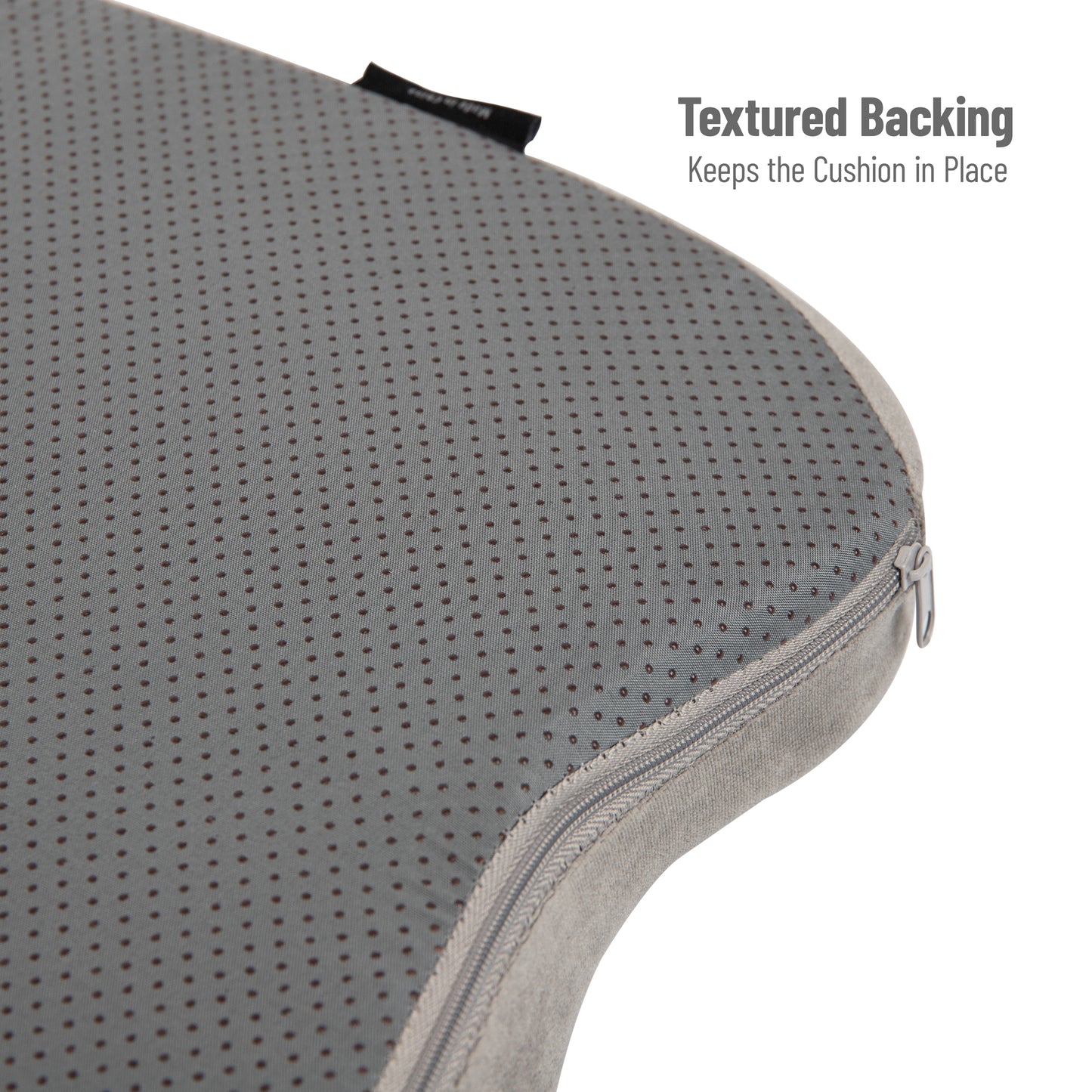 Mind Reader Memory Foam Seat Cushion, Ergonomic Pressure Relief for Office, Car, and More, Relieves Hip, Tailbone, Coccyx & Sciatica Pain, 18"L x 13.5"W x 2.75"H