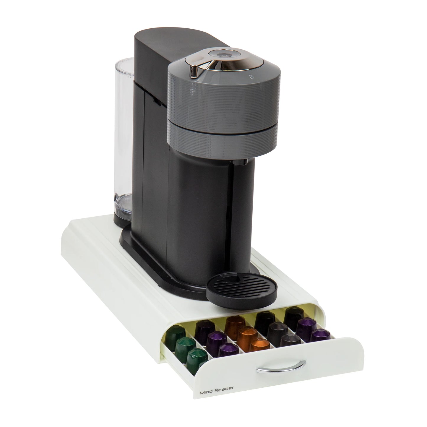Mind Reader Nespresso Compatible Capsule Drawer, Countertop Organizer, Coffee Pod Holder, Storage