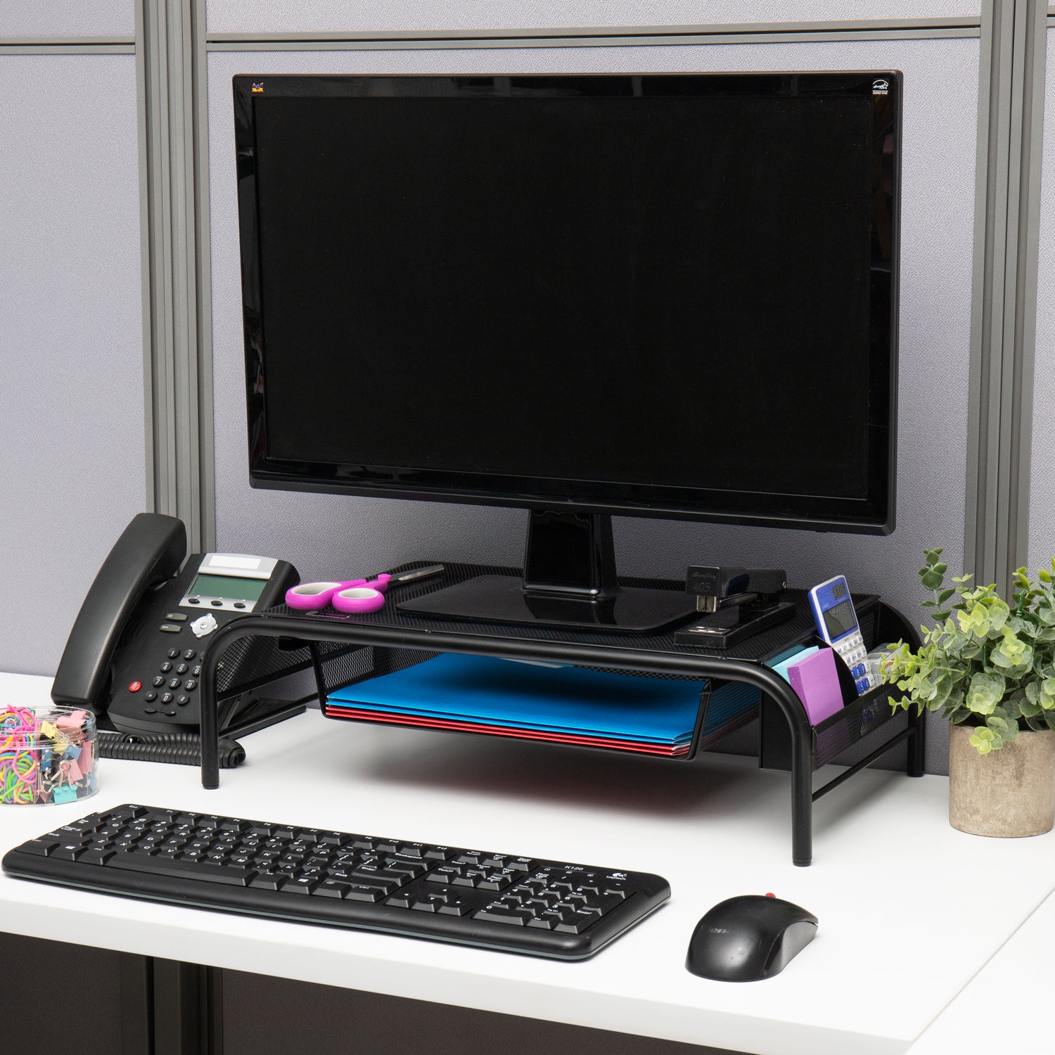 Mind Reader Under Desk Drawer, Pull-Out Organizer Shelf, Laptop