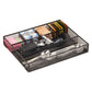 Mind Reader Drawer Organizer, Desk Org, Utensil Organizer, Office, Kitchen, Metal Mesh, 15"L x 12"W x 2.25"H, Set of 2