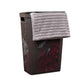 Mind Reader 60L Slim Laundry Hamper, Clothes Basket, Lid, Ventilated, Plastic, 17.25"L x 13.75"W x 23.5"H