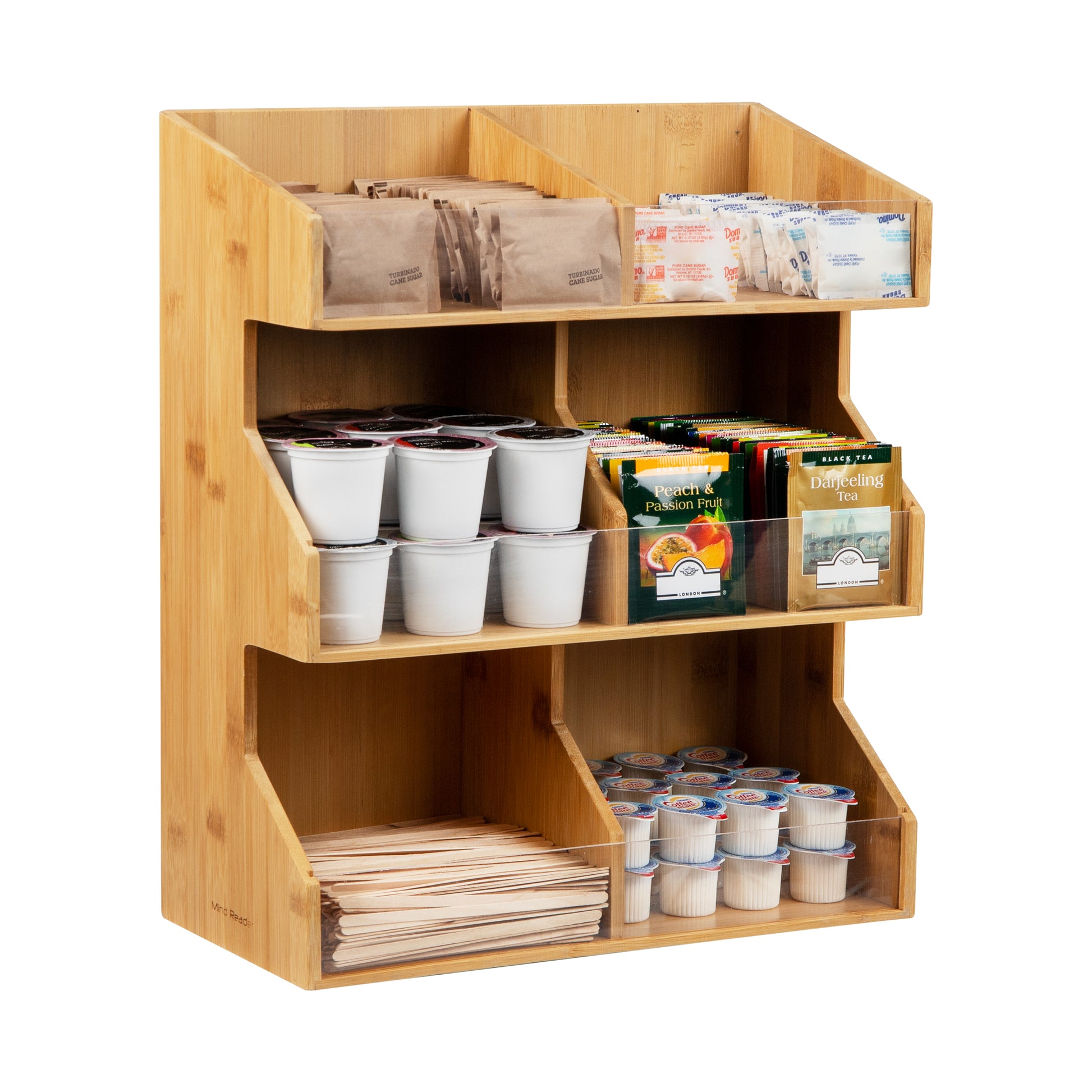Our Kitchen Tea Station and Tiered Trays for Kitchen Storage
