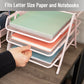 Mind Reader 3-Tier Paper Tray, Desktop Organizer, File Storage, Workspace, Office, Metal Mesh, 11.75"L x 13.75"W x 10"H
