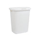 Mind Reader 50L Slim Laundry Hamper, Clothes Basket, Lid, Wicker Design, Plastic, 17.65"L x 13.75"W x 21"H