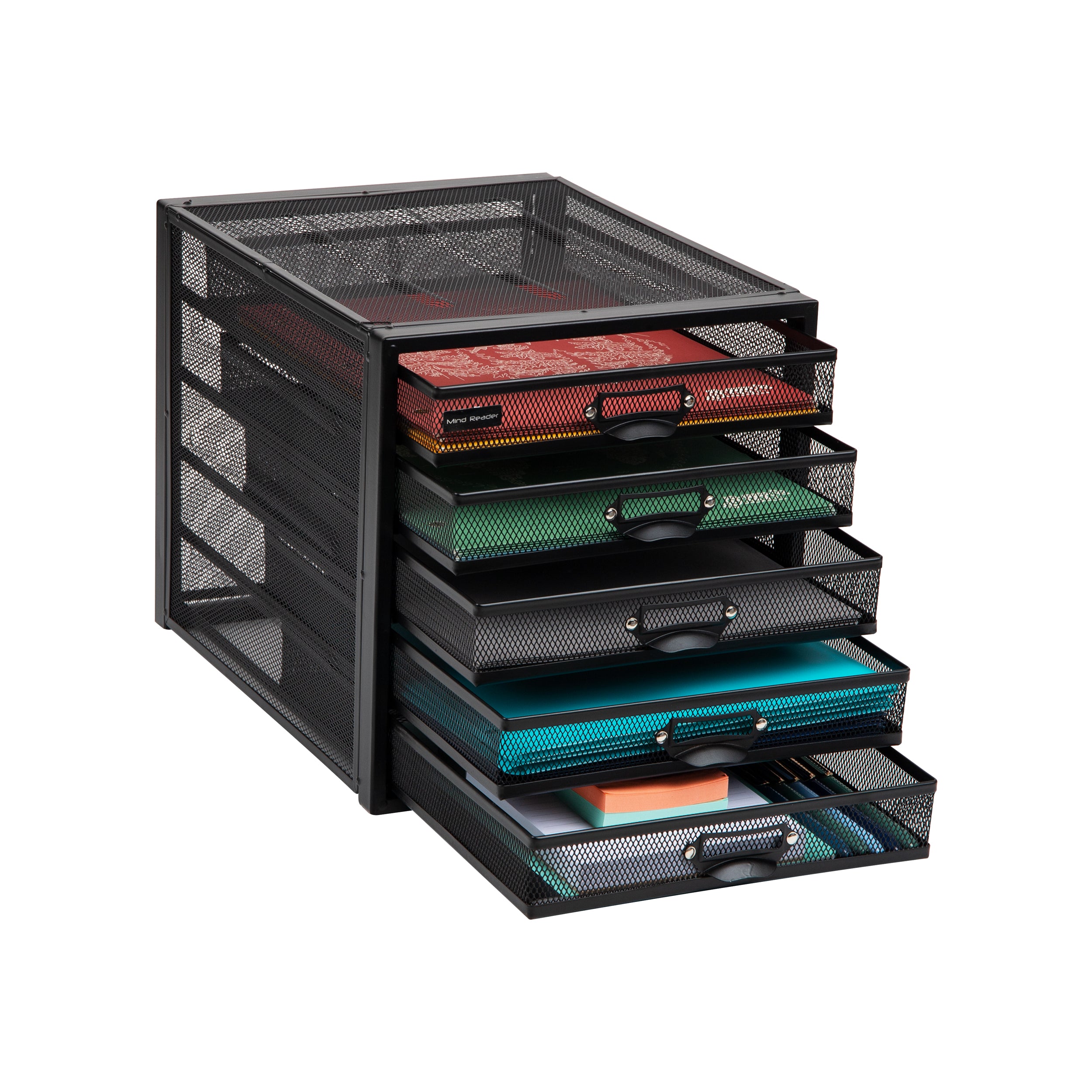 Mind Reader File Mind Reader File Storage Drawers, Desk Organizer, Multi-Purpose, Craft ...