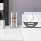 Mind Reader Pen Cup, Accessory Holder, Desktop Organization, Office, Acrylic, 2.5"L x 2.5"W x 4"H, Clear