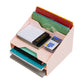 Mind Reader Desktop Organizer, Vertical File Holder, Paper Trays, Office, Plastic, 12.5"L x 11.75"W x 9.5"H, Beige