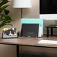 Mind Reader 3-Tier Mail Sorter, Desktop Organizer, Mail Organizer, Modern, Office, Acrylic, 7"L x 4"W x 4"H, Clear