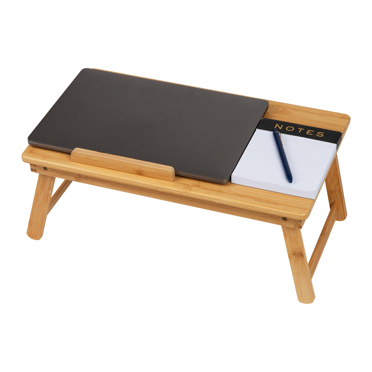 Mind Reader Lap Desk Laptop Stand, Bed Tray, Dorm Room, Folding Legs ...