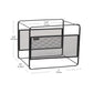 Mind Reader Hanging File Folder Organizer, Desktop Organizer, Storage, Office, Metal Mesh, 13"L x 9.75"W x 10.25"H