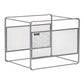 Mind Reader Hanging File Folder Organizer, Desktop Organizer, Storage, Office, Metal Mesh, 13"L x 9.75"W x 10.25"H