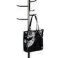 Mind Reader Alloy Collection, Heavy Duty Coat Rack with 6 Hooks, Metal, 11.75"L x 11.75"W x 67.25"H, Silver