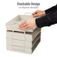 Mind Reader Stackable Paper Tray, Desktop Organizer, File Storage, Office, Plastic, 13.75"L x 10"W x 10.75"H, 4 Pcs.