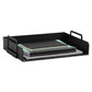 Mind Reader Stackable Paper Tray, Desktop Organizer, File Storage, Office, Plastic, 13.75"L x 10"W x 10.75"H, 4 Pcs.