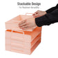Mind Reader Stackable Paper Tray, Desktop Organizer, File Storage, Office, Plastic, 13.75"L x 10"W x 10.75"H, 4 Pcs.