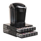 Mind Reader 2-Drawer Coffee Pod Organizer with Removable Dividers, 72 Pod Capacity, Monitor Stand Desktop Organizer, Metal Mesh, Black