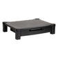 Mind Reader Monitor Stand, Storage Drawer, Desktop Organizer, Laptop Riser, Office, 17.25"L x 13.25"W x 4"H, Black