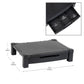 Mind Reader Anchor Collection, Monitor Stand with Storage Drawer, 22lb. Capacity, Black
