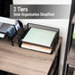 Mind Reader Stackable Paper Tray, Desktop Organizer, File Storage, Office, Metal Mesh, 14"L x 9.75"W x 11.25"H, 4 Pcs.