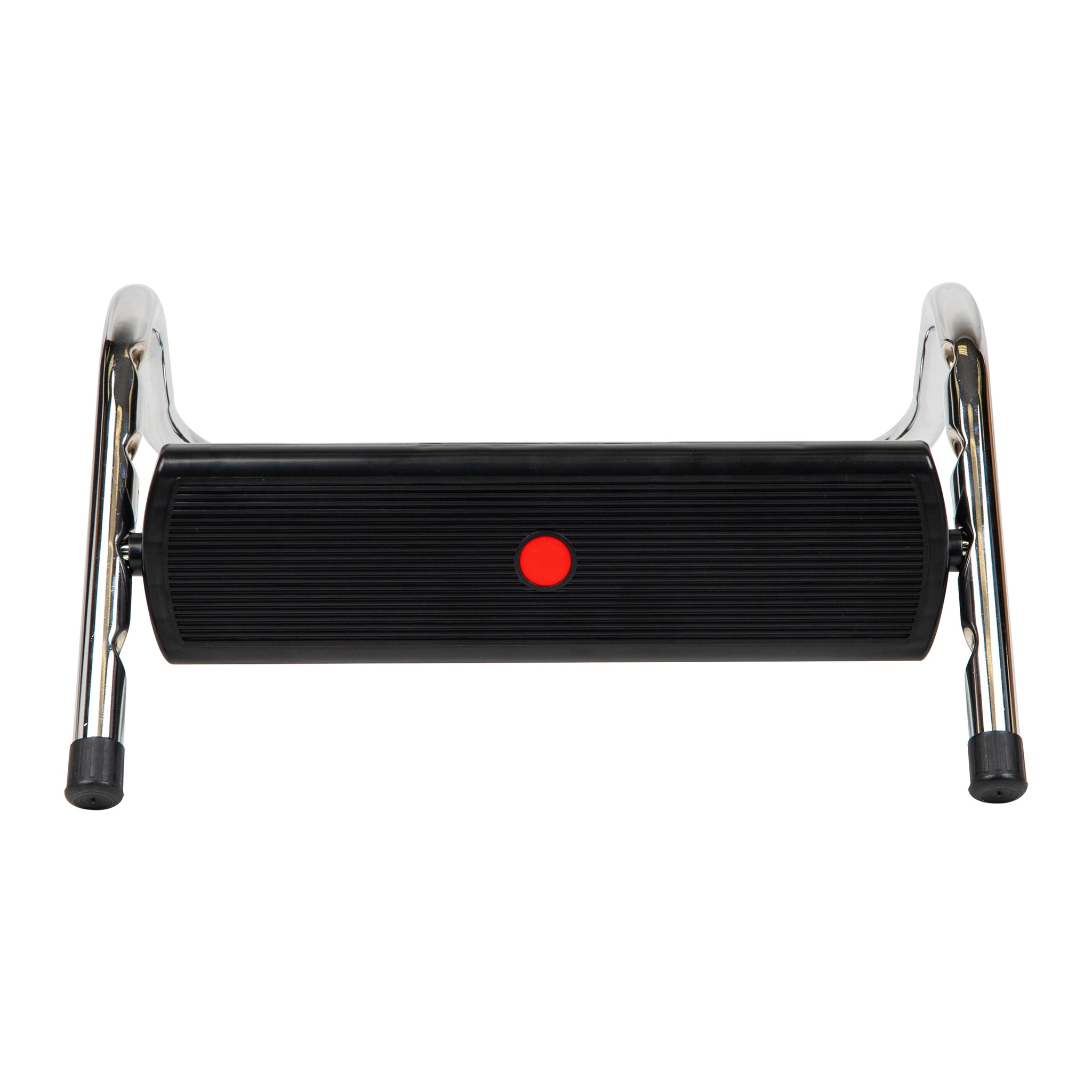 Mind Reader Harmony Collection, Ergonomic Footrest for Under Desk, Hei