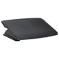 Mind Reader Foot Rest, Under Desk at Work, Ergonomic, Height Adjustable, Office, Plastic, 17.5"L x 13.5"W x 3.5"H, Black