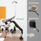 Mind Reader Gas Spring Laptop Desk Mount, Fits 11.6–17.3" Laptops or Monitors, 180° Rotate, 13.2 lb Capacity, Single Arm with Integrated Cable Management, Adjustable Tilt/Swivel, Black