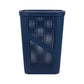 Mind Reader 60L Slim Laundry Hamper, Clothes Basket, Lid, Ventilated, Plastic, 17.25"L x 13.75"W x 23.5"H