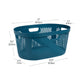 Mind Reader 40L Laundry Basket, Clothes Hamper, Ventilated, Plastic, 23"L x 14.5"W x 10.5"H