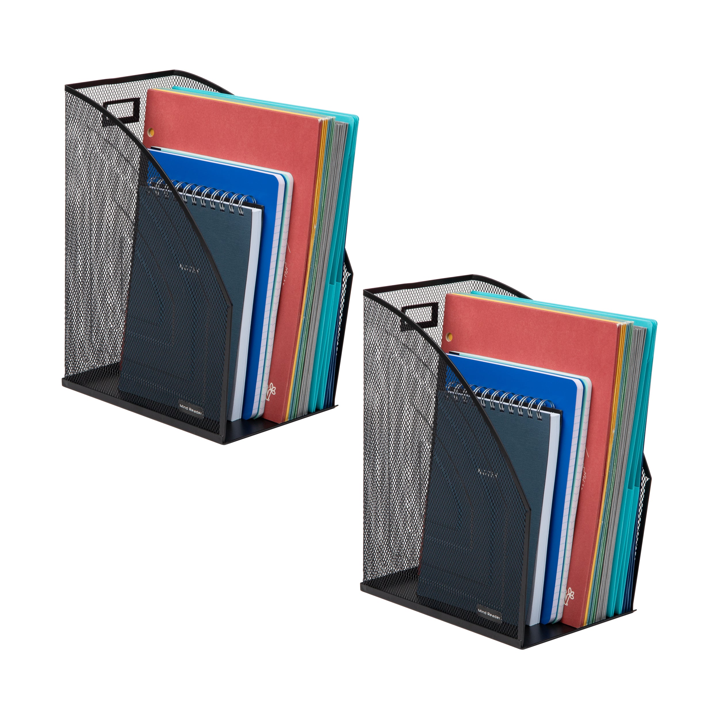 Mind Reader File Mind Reader Vertical File Storage, Desktop Organizer, Workspace, Offic ...