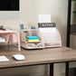 Mind Reader 7-Compartment Desktop Organizer, File & Accessory Storage, Metal Mesh Office Organizer for Desk, Workspace, Mail